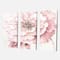 Designart - Indigold Shabby Peonies Pink - Farmhouse Gallery-wrapped Canvas